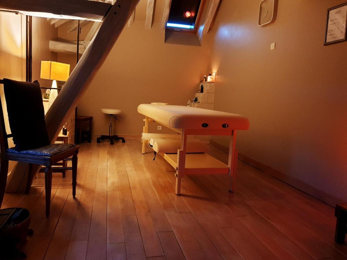 Chambre D'Hotes Des P'Tits Bonheurs Dosches Dış mekan fotoğraf
